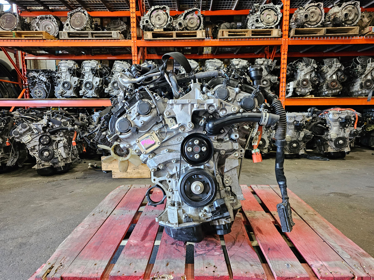 JDM Toyota Highlander 2017-2019 2GR-FKS 3.5L V6 Engine Only / Stock No:1300 - Toronto Auto Parts
