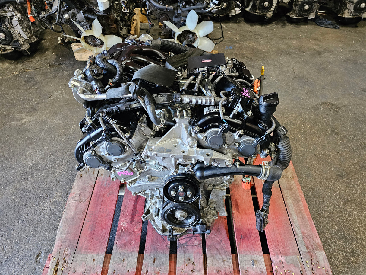 JDM Toyota Highlander 2017-2019 2GR-FKS 3.5L V6 Engine Only / Stock No:1300 - Toronto Auto Parts