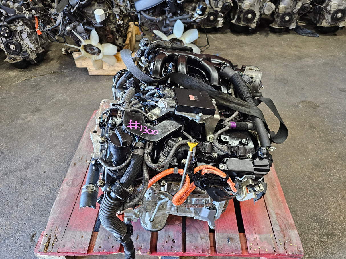 JDM Toyota Highlander 2017-2019 2GR-FKS 3.5L V6 Engine Only / Stock No:1300 - Toronto Auto Parts