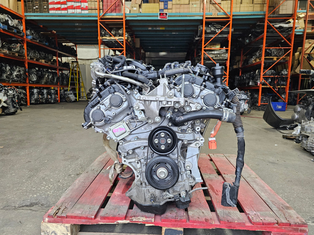 JDM Toyota Highlander 2017-2019 2GR-FKS 3.5L V6 Hybrid Engine and Automatic Transmission / Stock No:1304 - Toronto Auto Parts