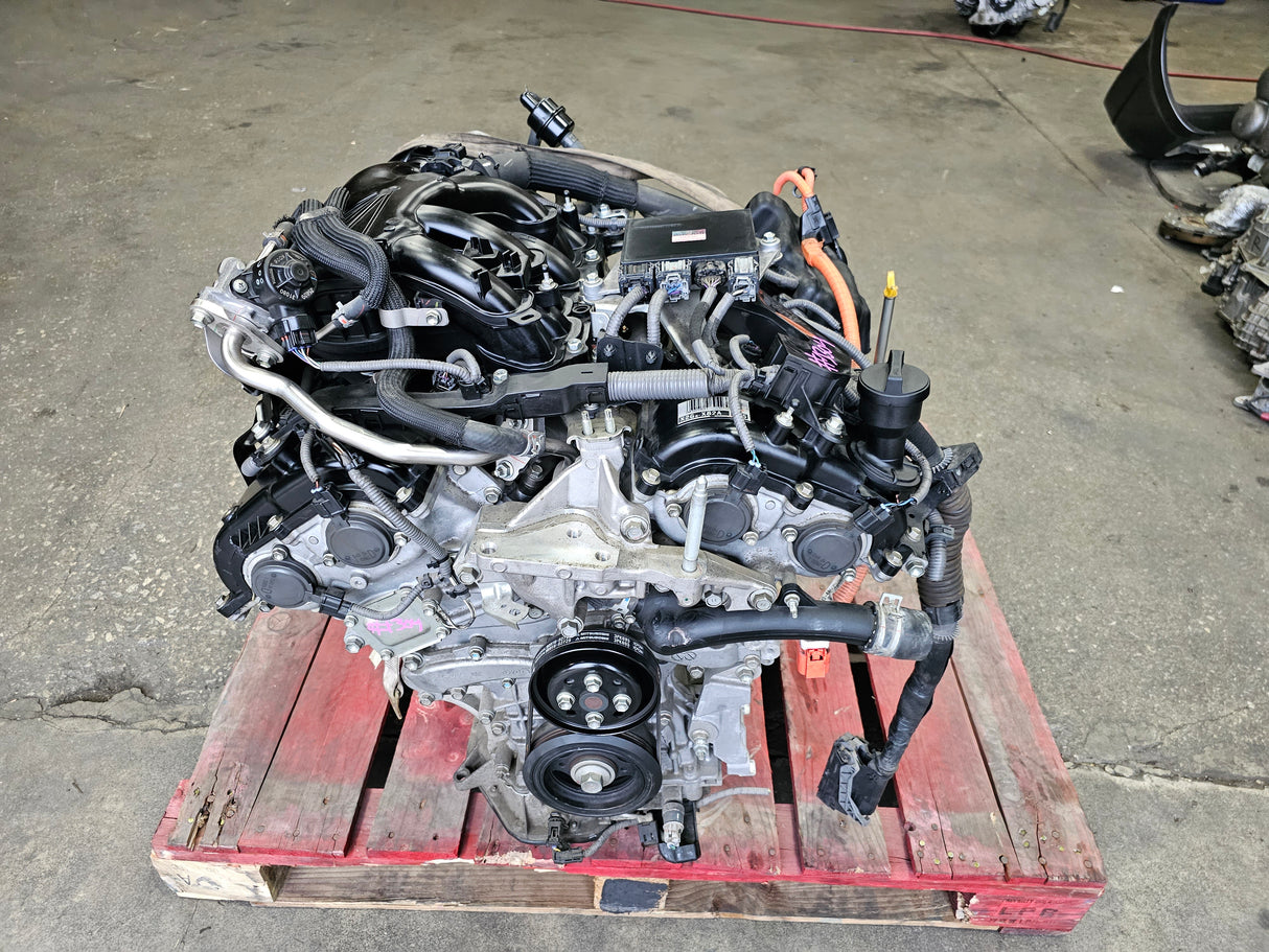 JDM Toyota Highlander 2017-2019 2GR-FKS 3.5L V6 Hybrid Engine and Automatic Transmission / Stock No:1304 - Toronto Auto Parts