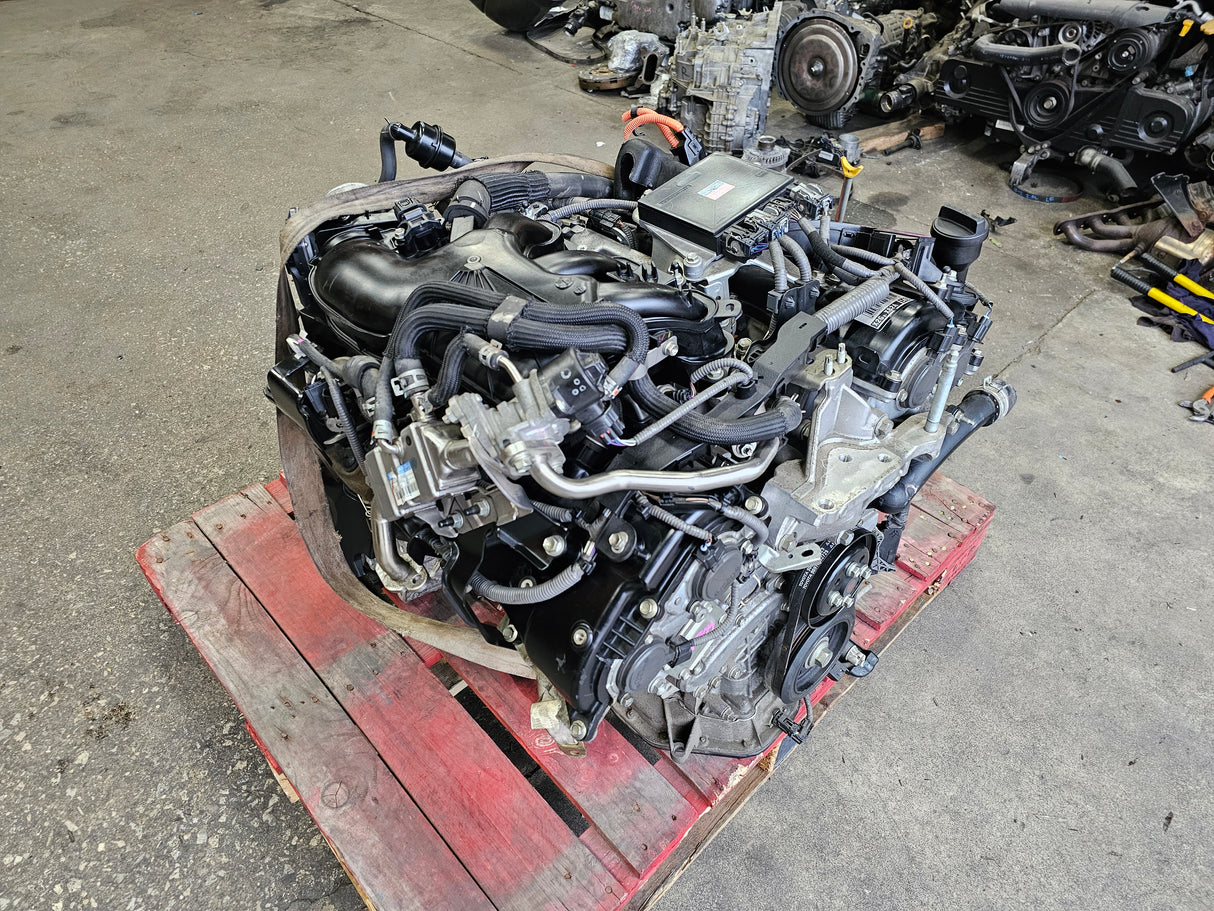 JDM Toyota Highlander 2017-2019 2GR-FKS 3.5L V6 Hybrid Engine and Automatic Transmission / Stock No:1304 - Toronto Auto Parts