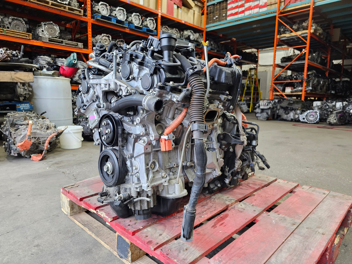 JDM Toyota Highlander 2017-2019 2GR-FKS 3.5L V6 Hybrid Engine and Automatic Transmission / Stock No:1304 - Toronto Auto Parts