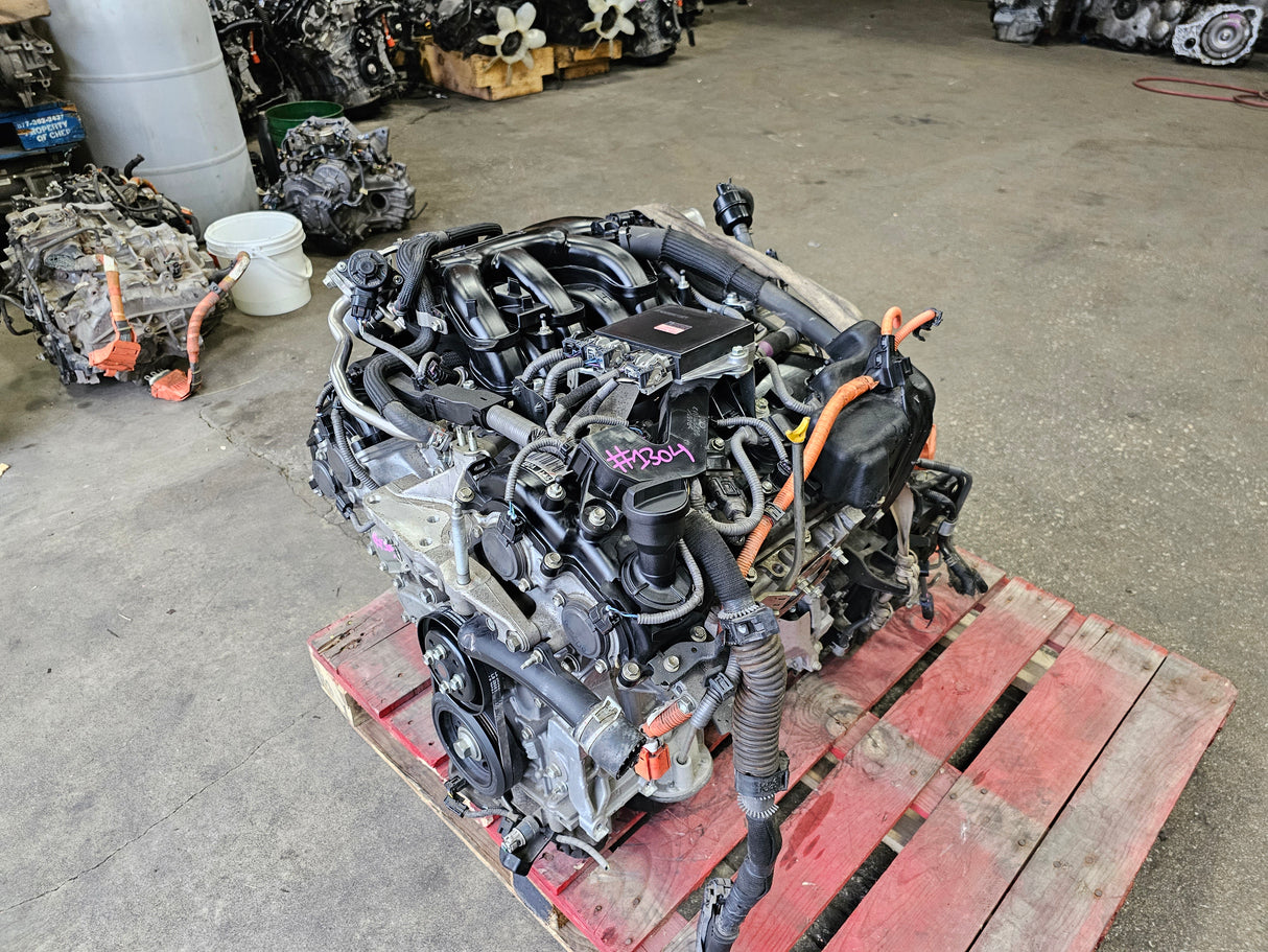JDM Toyota Highlander 2017-2019 2GR-FKS 3.5L V6 Hybrid Engine and Automatic Transmission / Stock No:1304 - Toronto Auto Parts