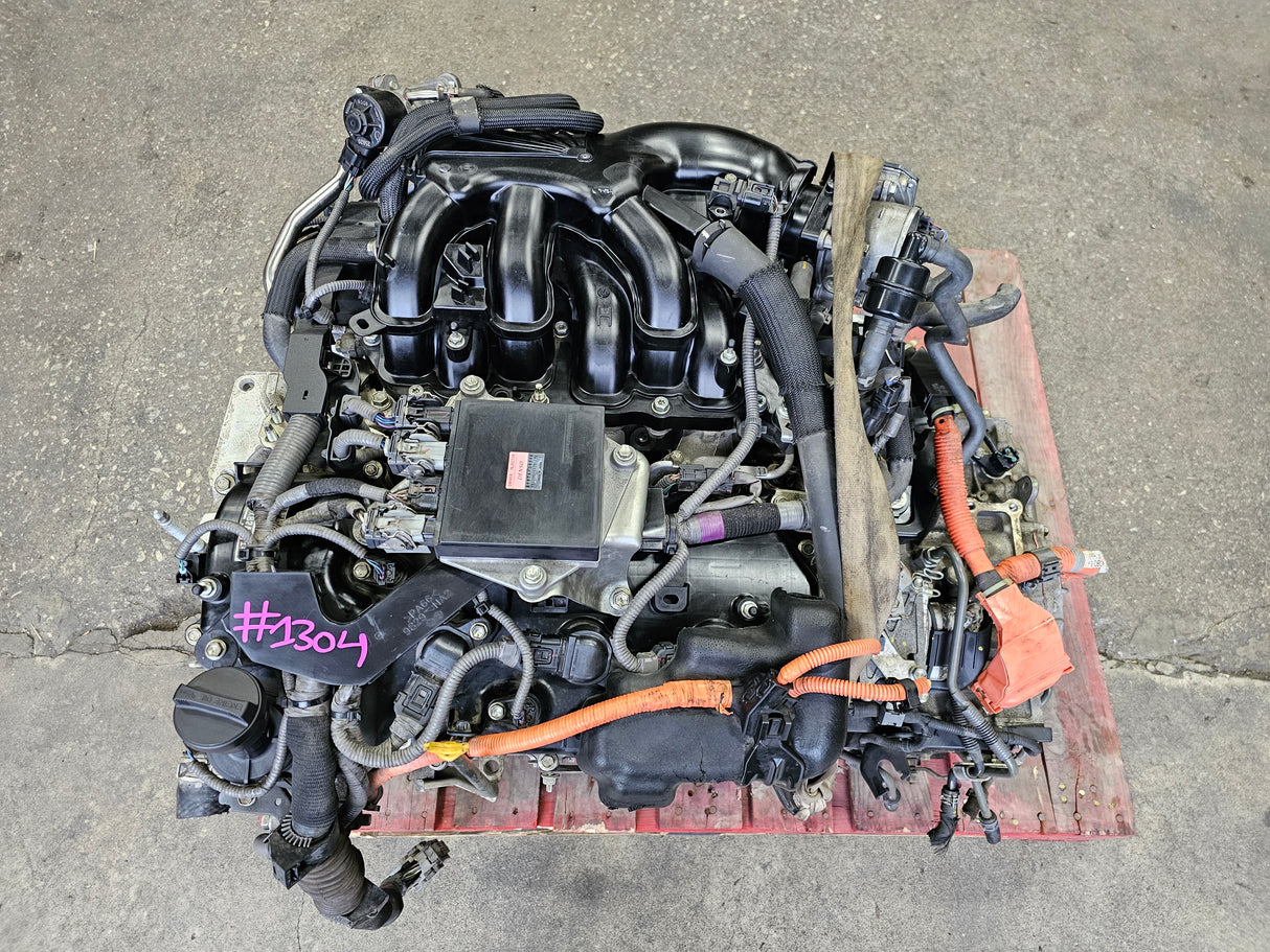 JDM Toyota Highlander 2017-2019 2GR-FKS 3.5L V6 Hybrid Engine and Automatic Transmission / Stock No:1304 - Toronto Auto Parts