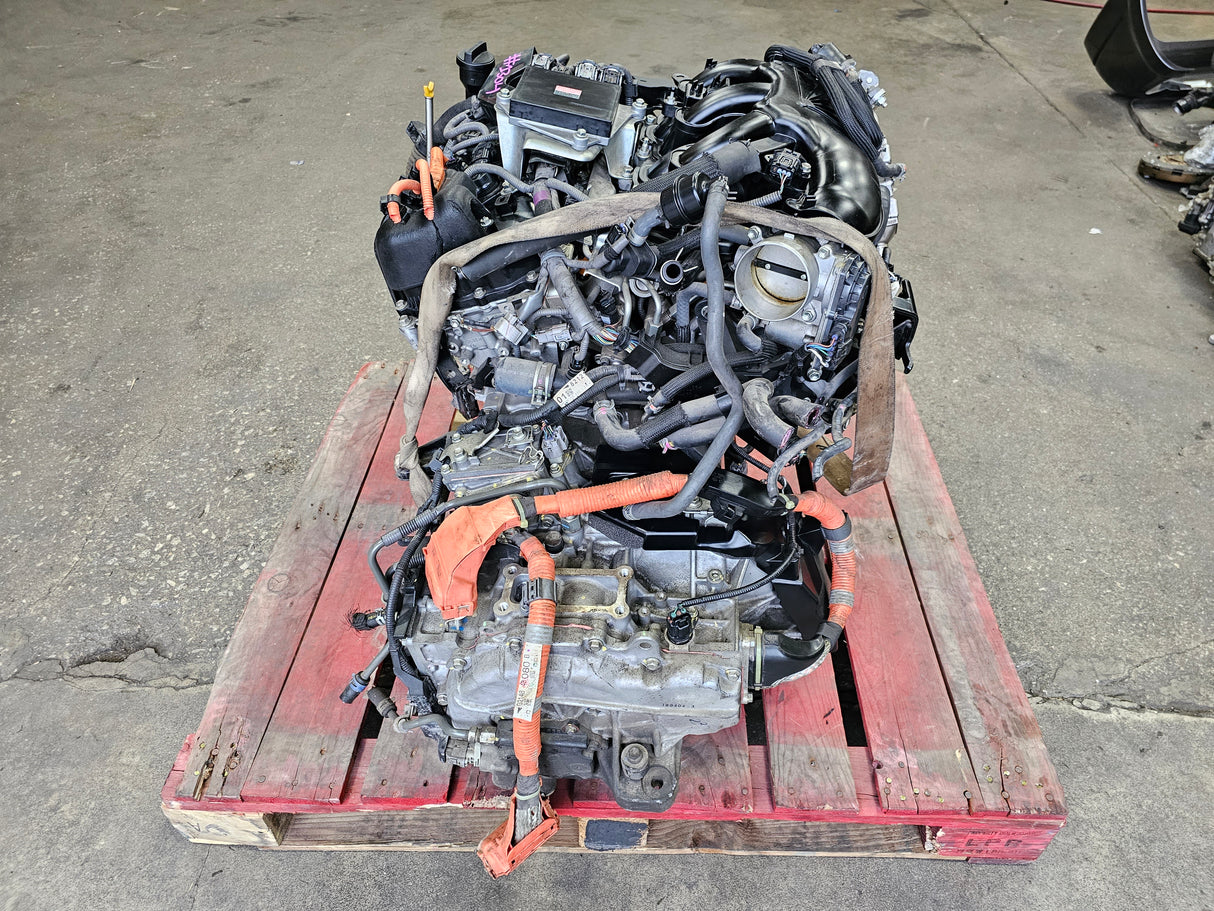 JDM Toyota Highlander 2017-2019 2GR-FKS 3.5L V6 Hybrid Engine and Automatic Transmission / Stock No:1304 - Toronto Auto Parts