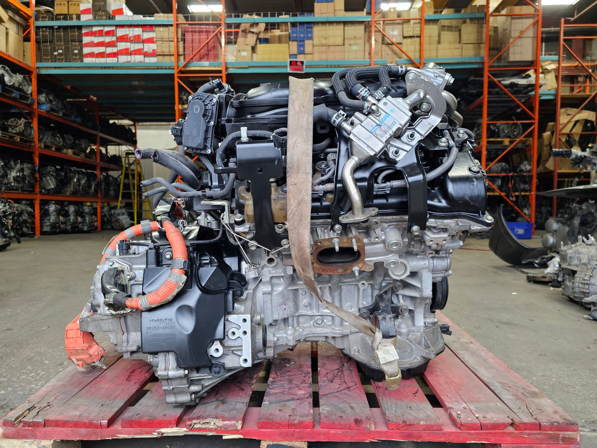 JDM Toyota Highlander 2017-2019 2GR-FKS 3.5L V6 Hybrid Engine and Automatic Transmission / Stock No:1304 - Toronto Auto Parts