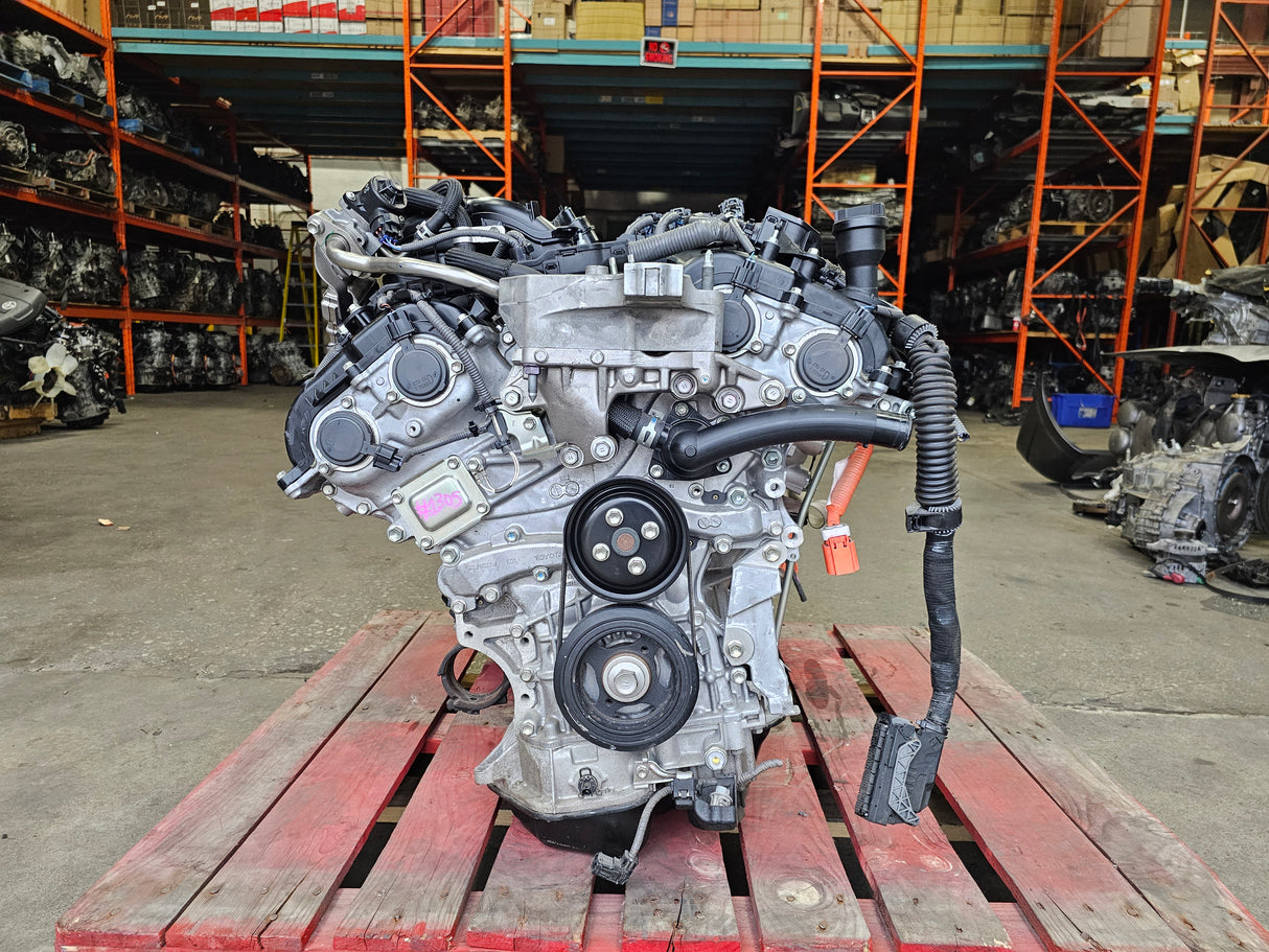 JDM Toyota Highlander 2017-2019 2GR-FKS 3.5L V6 Hybrid Engine and Automatic Transmission / Stock No:1305 - Toronto Auto Parts