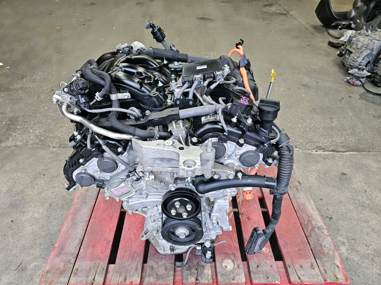 JDM Toyota Highlander 2017-2019 2GR-FKS 3.5L V6 Hybrid Engine and Automatic Transmission / Stock No:1305 - Toronto Auto Parts