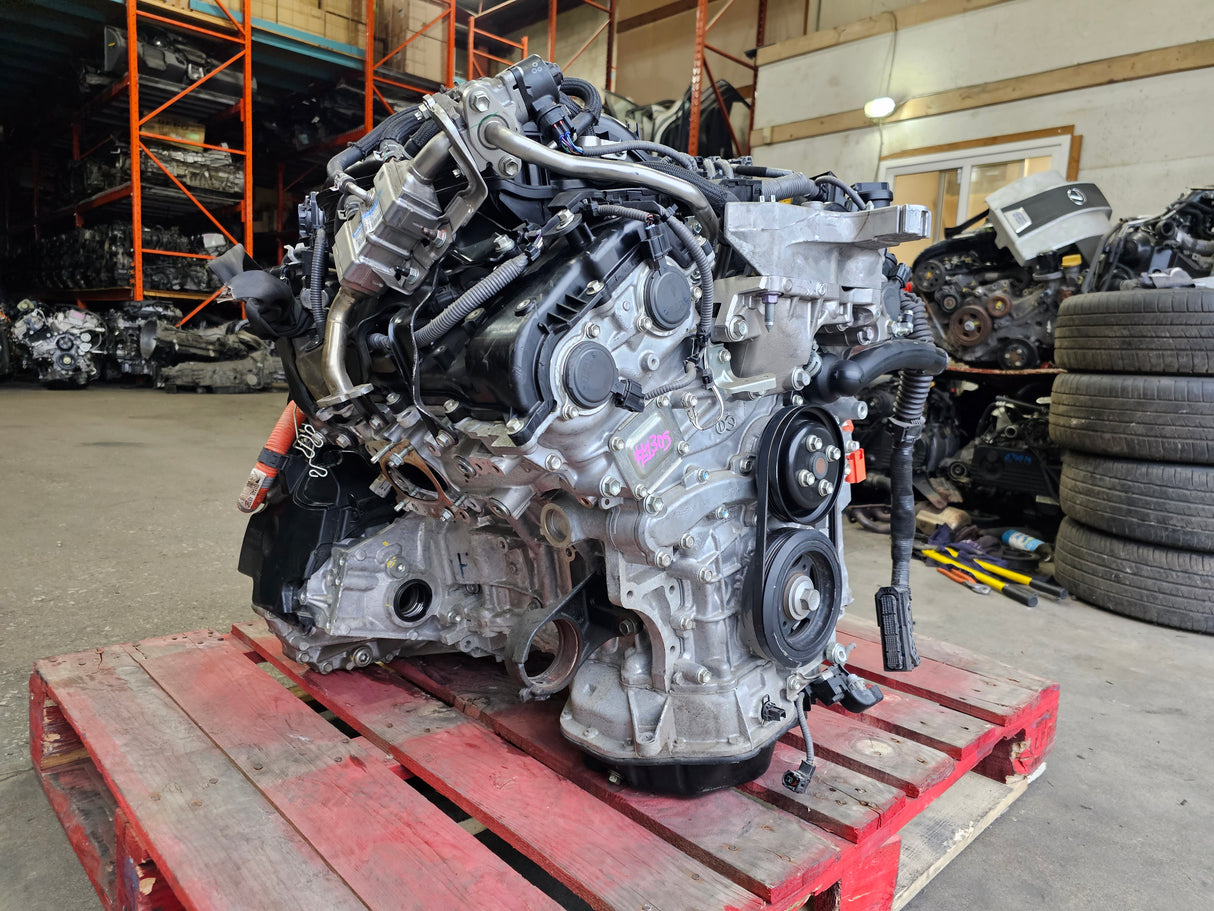 JDM Toyota Highlander 2017-2019 2GR-FKS 3.5L V6 Hybrid Engine and Automatic Transmission / Stock No:1305 - Toronto Auto Parts