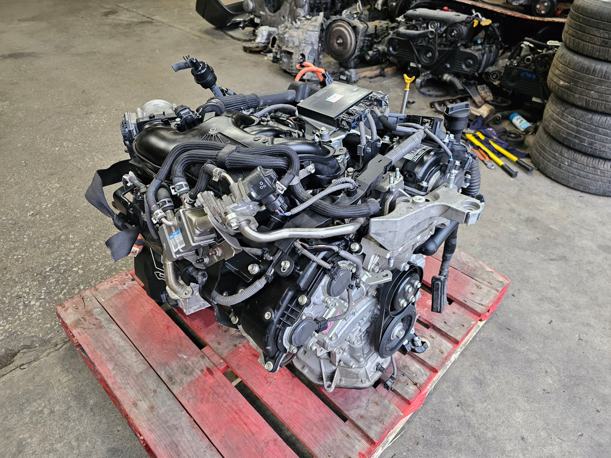 JDM Toyota Highlander 2017-2019 2GR-FKS 3.5L V6 Hybrid Engine and Automatic Transmission / Stock No:1305 - Toronto Auto Parts