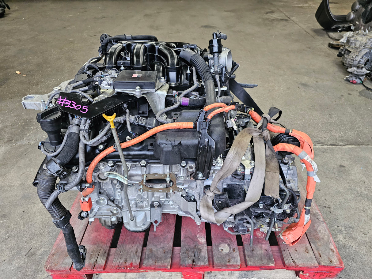 JDM Toyota Highlander 2017-2019 2GR-FKS 3.5L V6 Hybrid Engine and Automatic Transmission / Stock No:1305 - Toronto Auto Parts