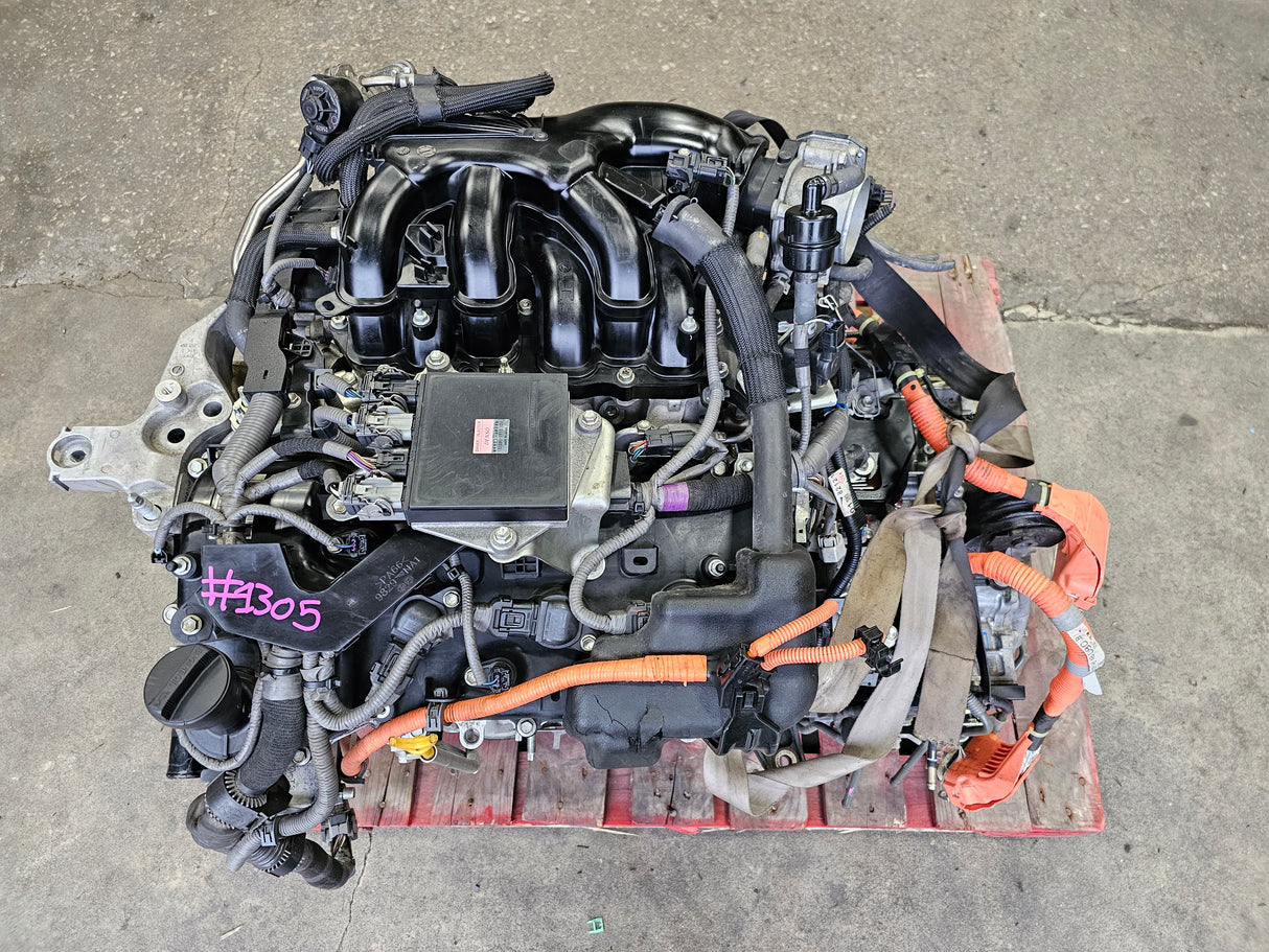 JDM Toyota Highlander 2017-2019 2GR-FKS 3.5L V6 Hybrid Engine and Automatic Transmission / Stock No:1305 - Toronto Auto Parts