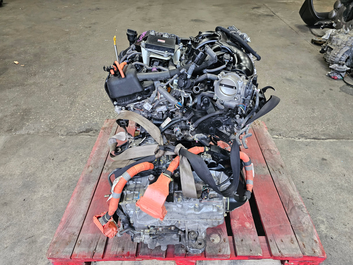 JDM Toyota Highlander 2017-2019 2GR-FKS 3.5L V6 Hybrid Engine and Automatic Transmission / Stock No:1305 - Toronto Auto Parts
