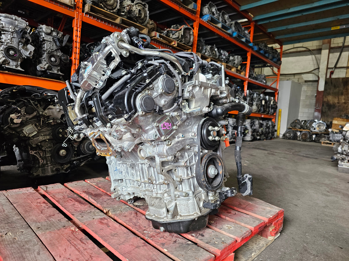 JDM Toyota Highlander 2017-2019 2GR-FXS 3.5L V6 Hybrid Engine Only / Stock No:1314 - Toronto Auto Parts