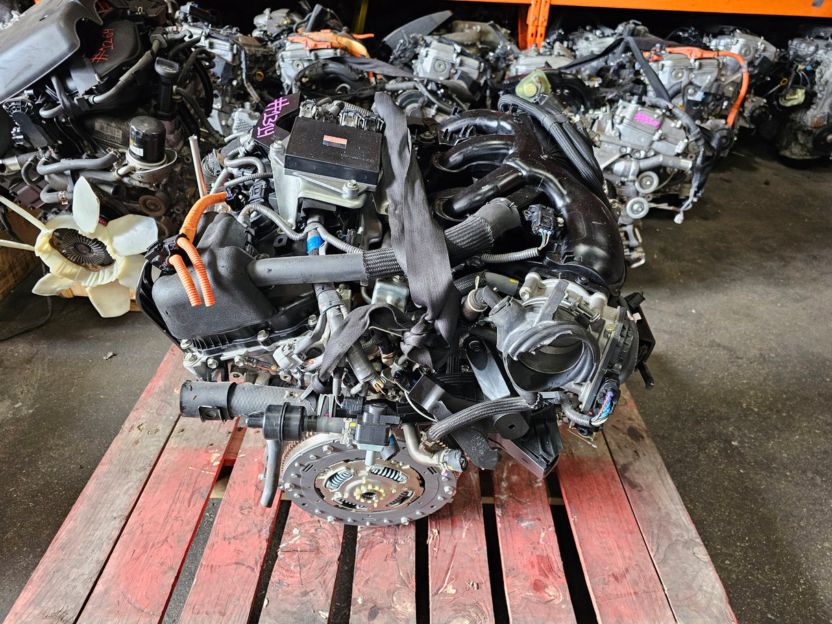 JDM Toyota Highlander 2017-2019 2GR-FXS 3.5L V6 Hybrid Engine Only / Stock No:1314 - Toronto Auto Parts