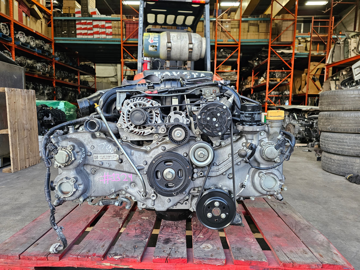 JDM Subaru Outback, Legacy, Forester 2012-2018 FB25 2.5L Engine Only / Low Mileage / Stock No: 1324 - Toronto Auto Parts