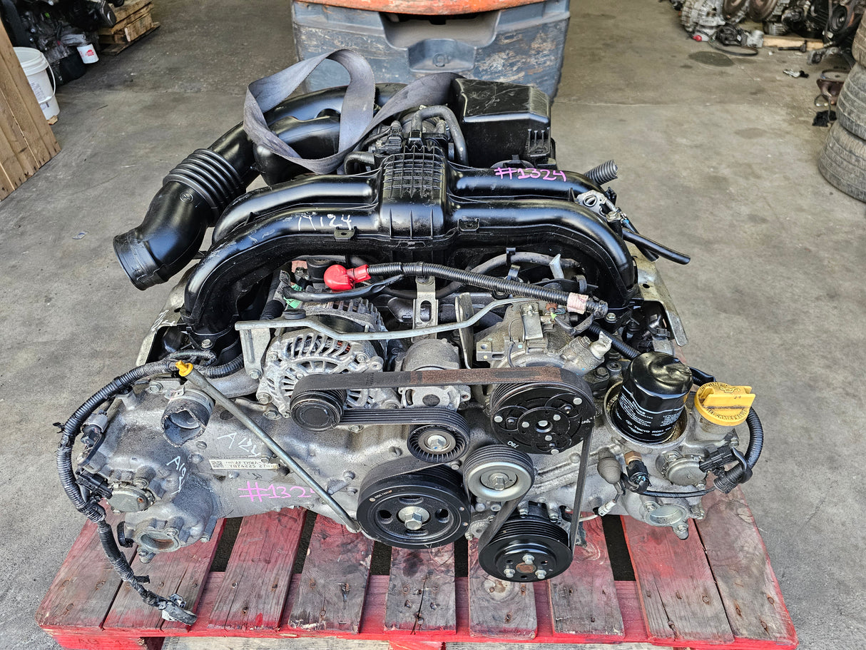 JDM Subaru Outback, Legacy, Forester 2012-2018 FB25 2.5L Engine Only / Low Mileage / Stock No: 1324 - Toronto Auto Parts