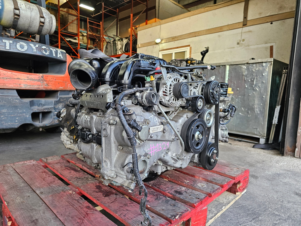 JDM Subaru Outback, Legacy, Forester 2012-2018 FB25 2.5L Engine Only / Low Mileage / Stock No: 1324 - Toronto Auto Parts