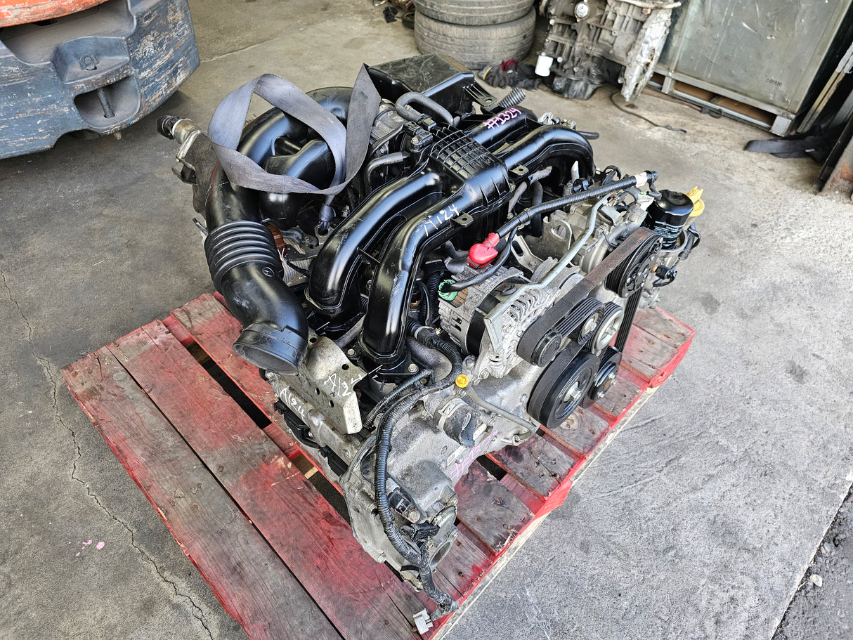 JDM Subaru Outback, Legacy, Forester 2012-2018 FB25 2.5L Engine Only / Low Mileage / Stock No: 1324 - Toronto Auto Parts