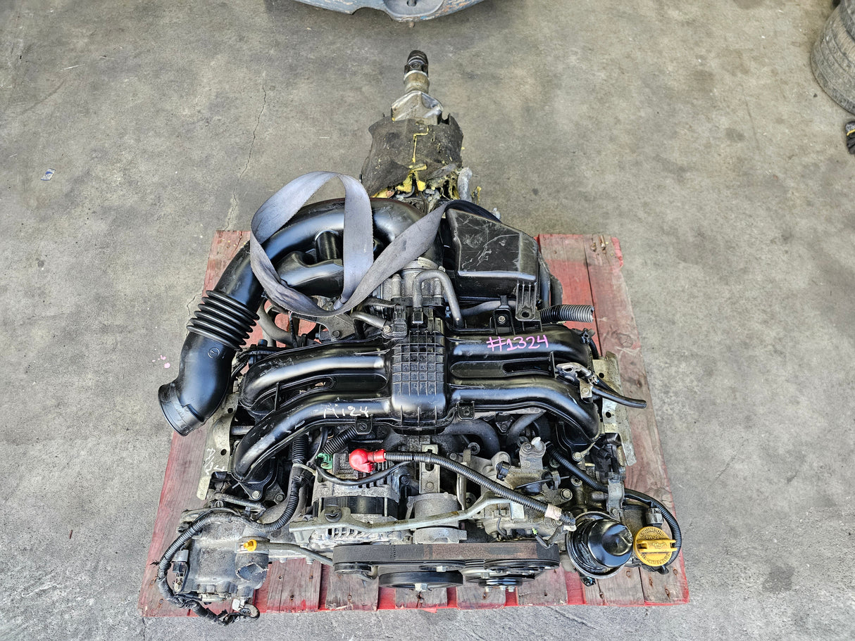 JDM Subaru Outback, Legacy, Forester 2012-2018 FB25 2.5L Engine Only / Low Mileage / Stock No: 1324 - Toronto Auto Parts