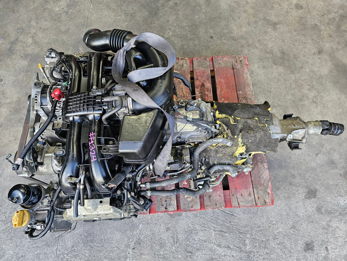 JDM Subaru Outback, Legacy, Forester 2012-2018 FB25 2.5L Engine Only / Low Mileage / Stock No: 1324 - Toronto Auto Parts
