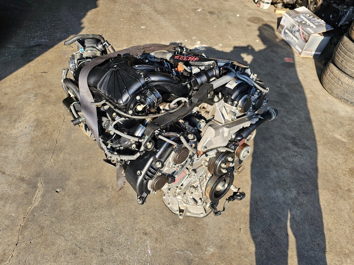 JDM Toyota Highlander 2017-2019 2GR-FKS Non-Hybrid 3.5L V6 Engine Only / Stock No:1327 - Toronto Auto Parts