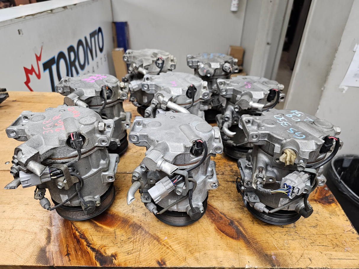 JDM Lexus GS350 / GS300 / IS250 / IS350 2.5L, 3.0L, 3.5L V6 RWD 2006-2013 AC Compressor - Toronto Auto Parts