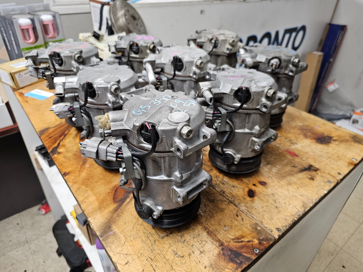 JDM Lexus GS350 / GS300 / IS250 / IS350 2.5L, 3.0L, 3.5L V6 RWD 2006-2013 AC Compressor - Toronto Auto Parts