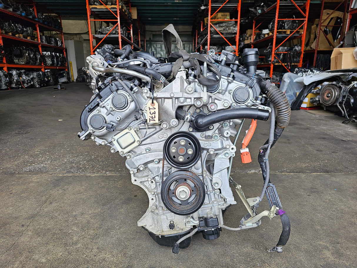 JDM Toyota Highlander 2017-2019 2GR-FXS 3.5L V6 Engine Only / Stock No:1371 - Toronto Auto Parts