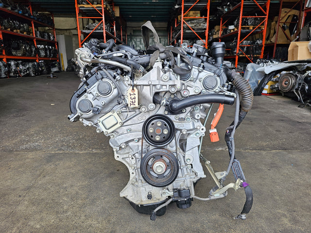 JDM Toyota Highlander 2017-2019 2GR-FXS 3.5L V6 Engine Only / Stock No:1371 - Toronto Auto Parts