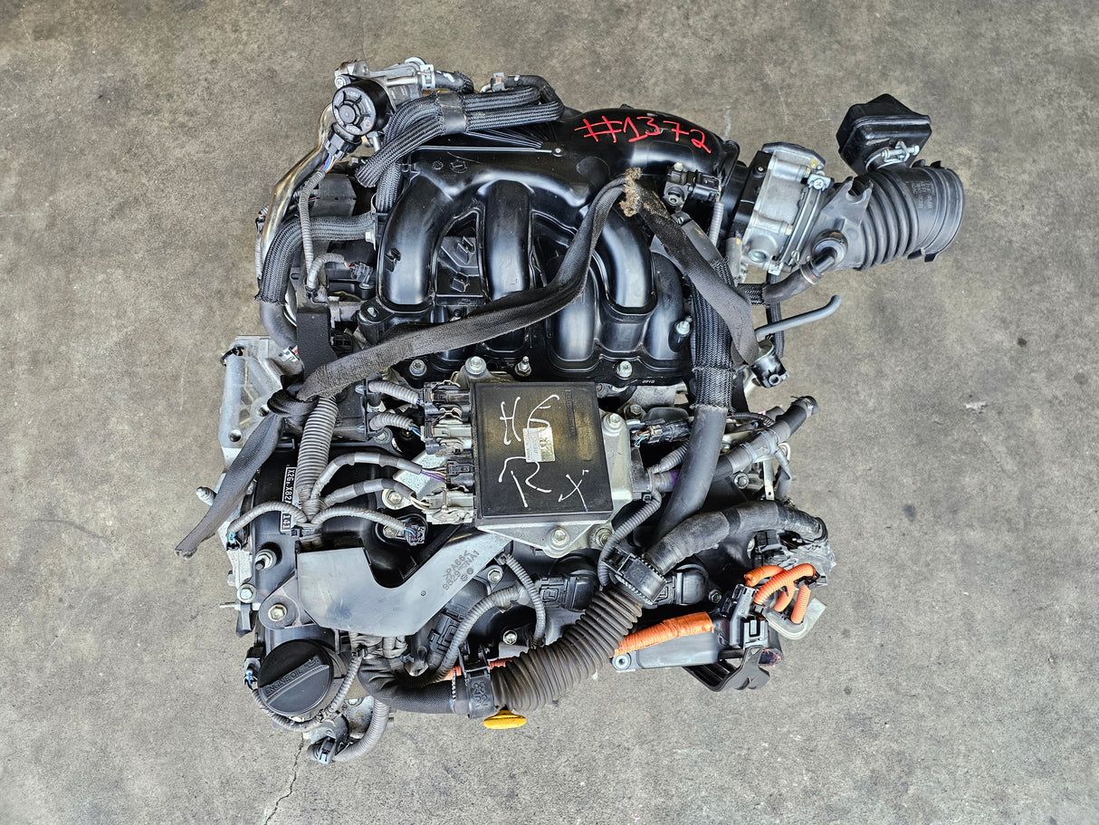 JDM Toyota Highlander 2017-2019 2GR-FXS 3.5L V6 Engine Only / Stock No:1372 - Toronto Auto Parts