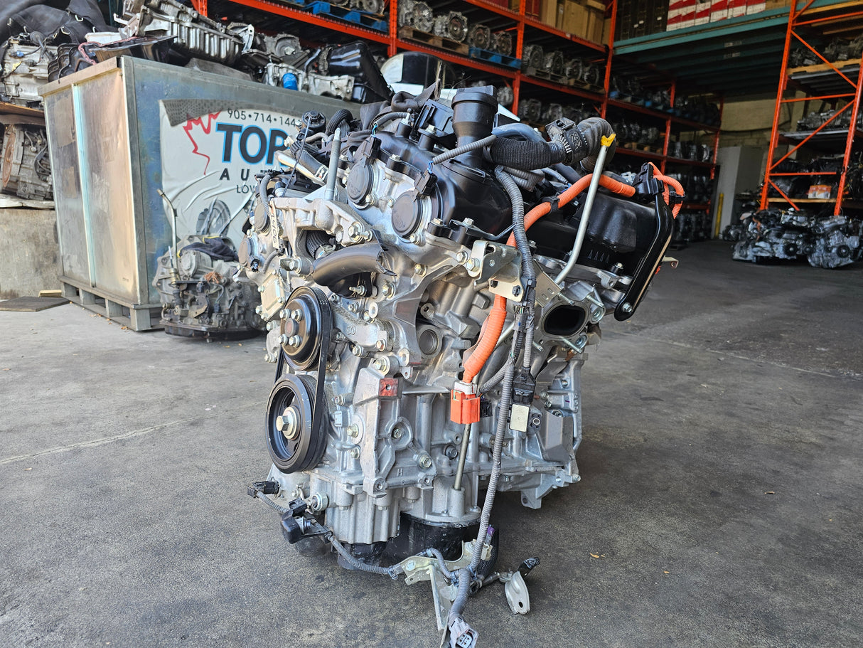 JDM Toyota Highlander 2017-2019 2GR-FXS 3.5L V6 Hybrid Engine Only / Stock No:1406 - Toronto Auto Parts