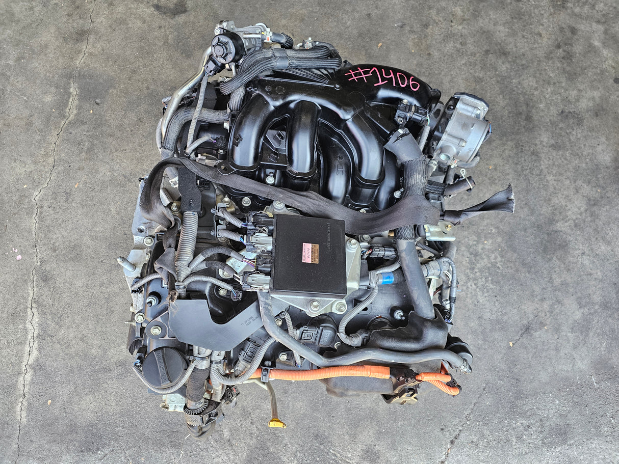 JDM Toyota Highlander 2017-2019 2GR-FXS 3.5L V6 Hybrid Engine Only / Stock No:1406 - Toronto Auto Parts