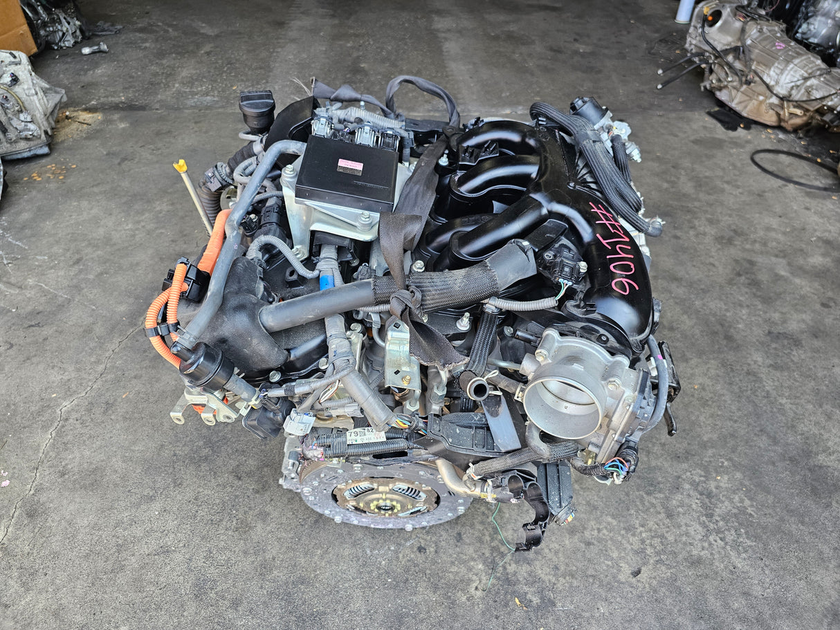 JDM Toyota Highlander 2017-2019 2GR-FXS 3.5L V6 Hybrid Engine Only / Stock No:1406 - Toronto Auto Parts