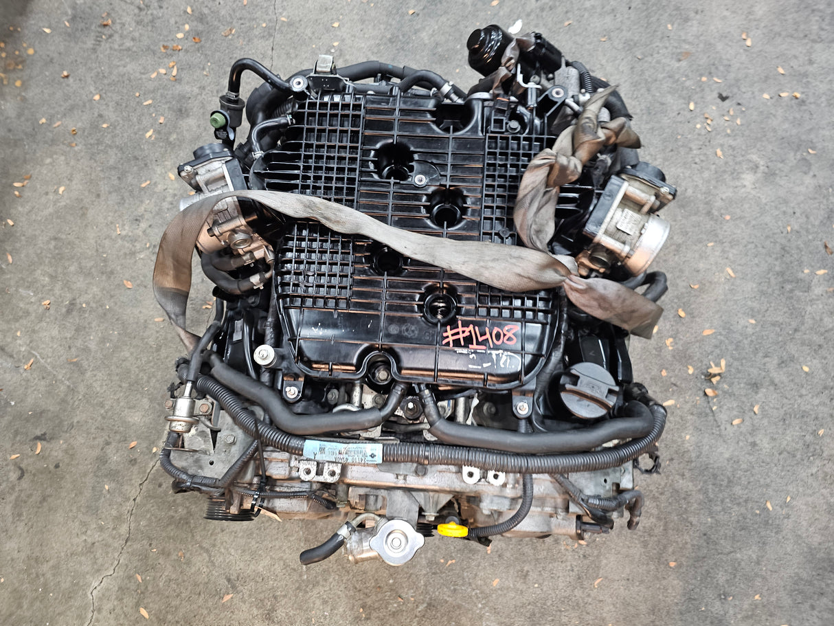 JDM Infiniti/Nissan G37/370z 2008-2013 VQ37-VHR 3.7L Engine Only / Stock No: 1408 - Toronto Auto Parts