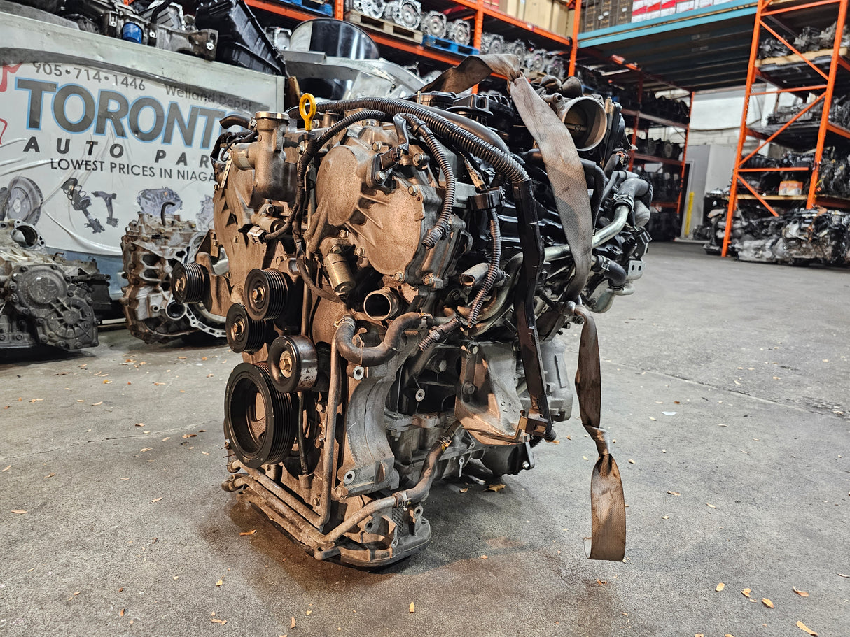 JDM Infiniti/Nissan G37/370z 2008-2013 VQ37-VHR 3.7L Engine Only / Stock No: 1408 - Toronto Auto Parts
