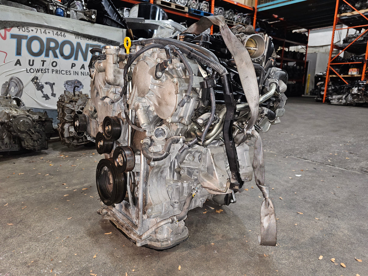 JDM Infiniti/Nissan G37/370z 2008-2013 VQ37-VHR 3.7L Engine Only / Stock No: 1408 - Toronto Auto Parts