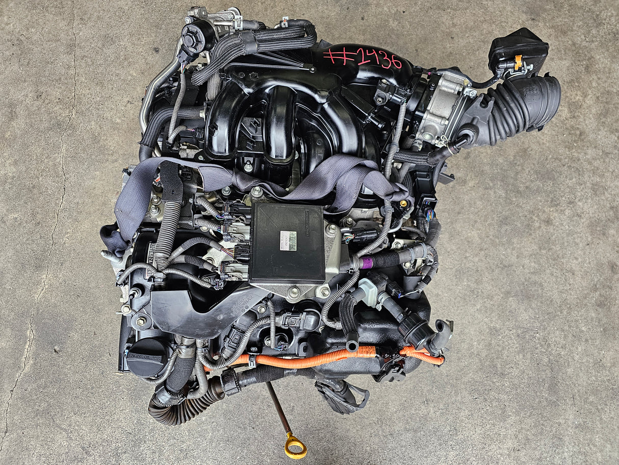 JDM Toyota Highlander 2017-2019 2GR-FXS 3.5L V6 Hybrid Engine Only / Stock No:1436 - Toronto Auto Parts