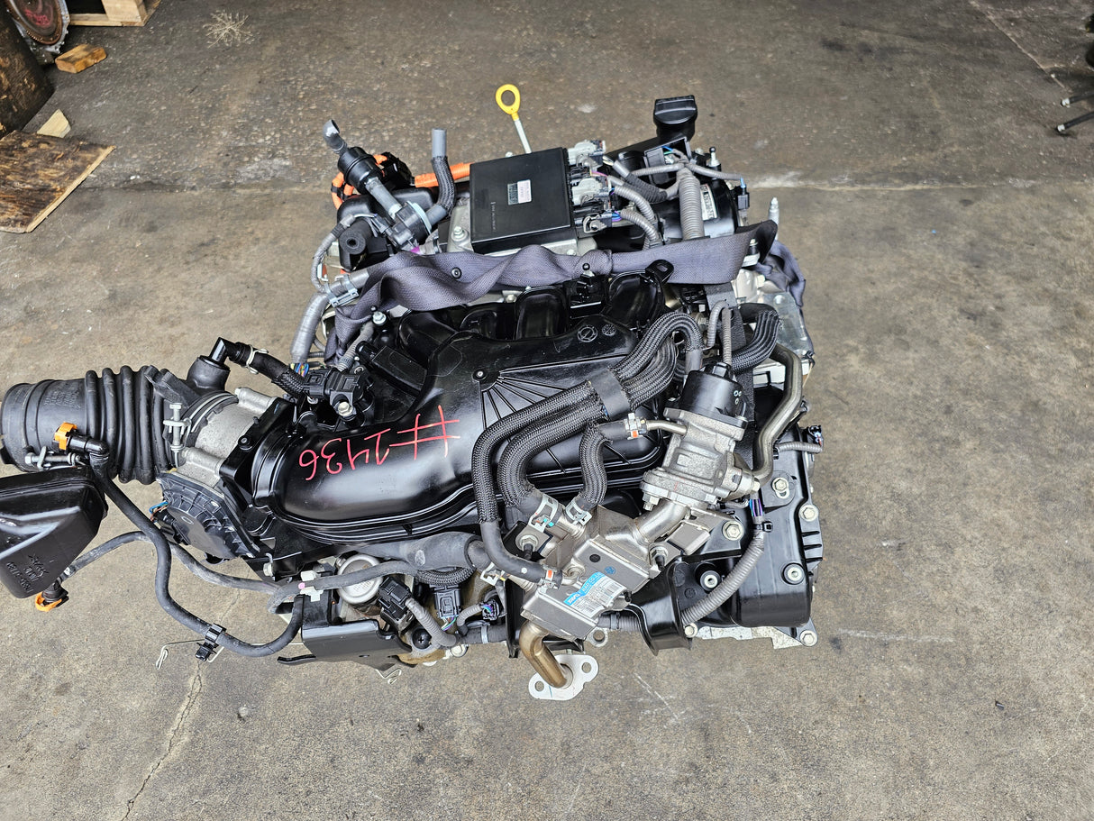 JDM Toyota Highlander 2017-2019 2GR-FXS 3.5L V6 Hybrid Engine Only / Stock No:1436 - Toronto Auto Parts