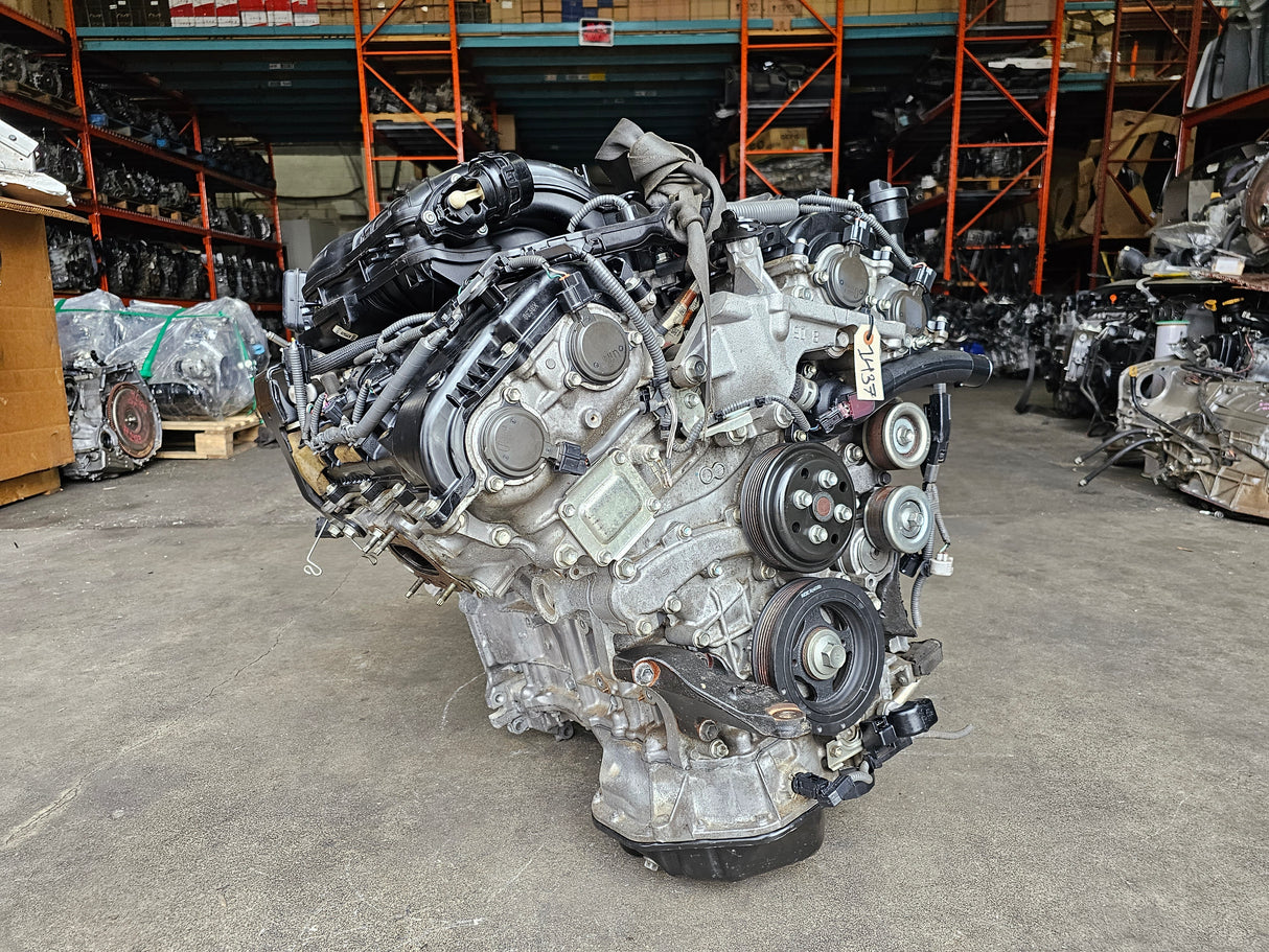 JDM Toyota Highlander 2017-2019 2GR-FKS Non-Hybrid 3.5L V6 Engine Only / Stock No:1437 - Toronto Auto Parts