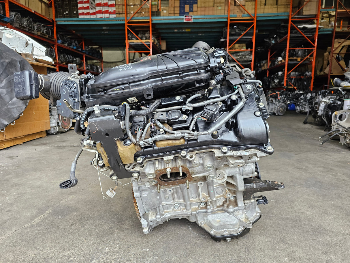 JDM Toyota Highlander 2017-2019 2GR-FKS Non-Hybrid 3.5L V6 Engine Only / Stock No:1437 - Toronto Auto Parts