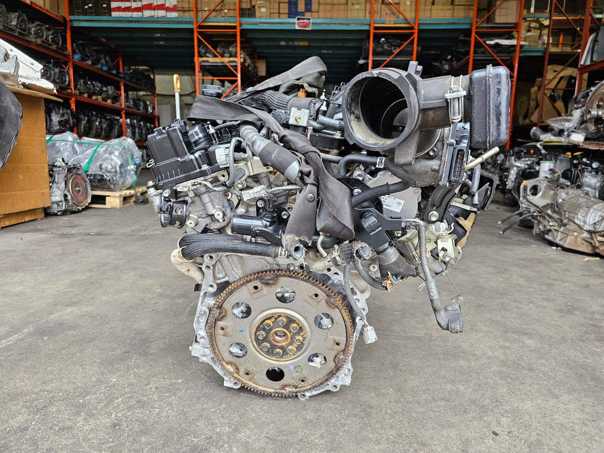 JDM Toyota Highlander 2017-2019 2GR-FKS Non-Hybrid 3.5L V6 Engine Only / Stock No:1437 - Toronto Auto Parts