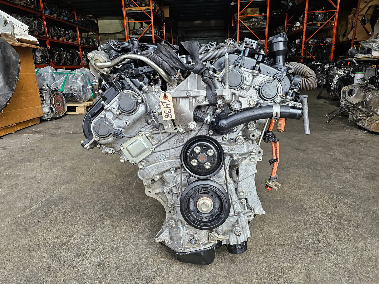 JDM Toyota Highlander 2017-2019 2GR-FXS 3.5L V6 Hybrid Engine Only / Stock No:1438 - Toronto Auto Parts