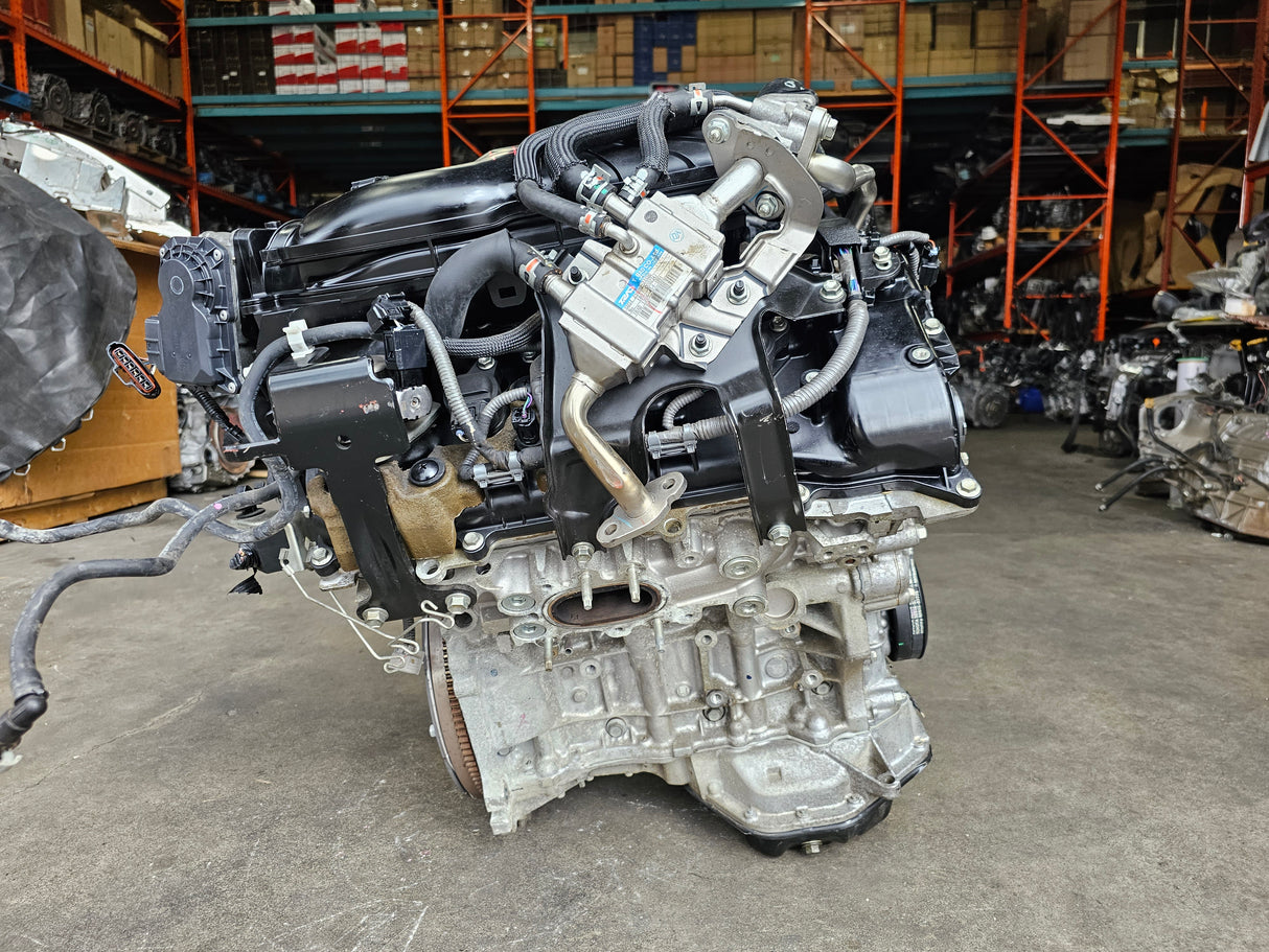 JDM Toyota Highlander 2017-2019 2GR-FXS 3.5L V6 Hybrid Engine Only / Stock No:1438 - Toronto Auto Parts