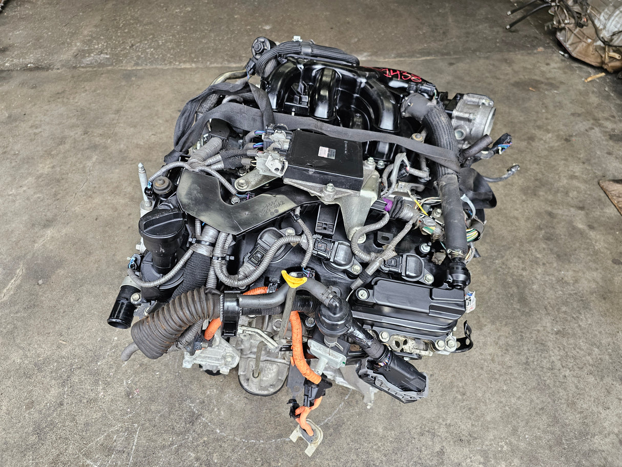 JDM Toyota Highlander 2017-2019 2GR-FXS 3.5L V6 Hybrid Engine Only / Stock No:1438 - Toronto Auto Parts
