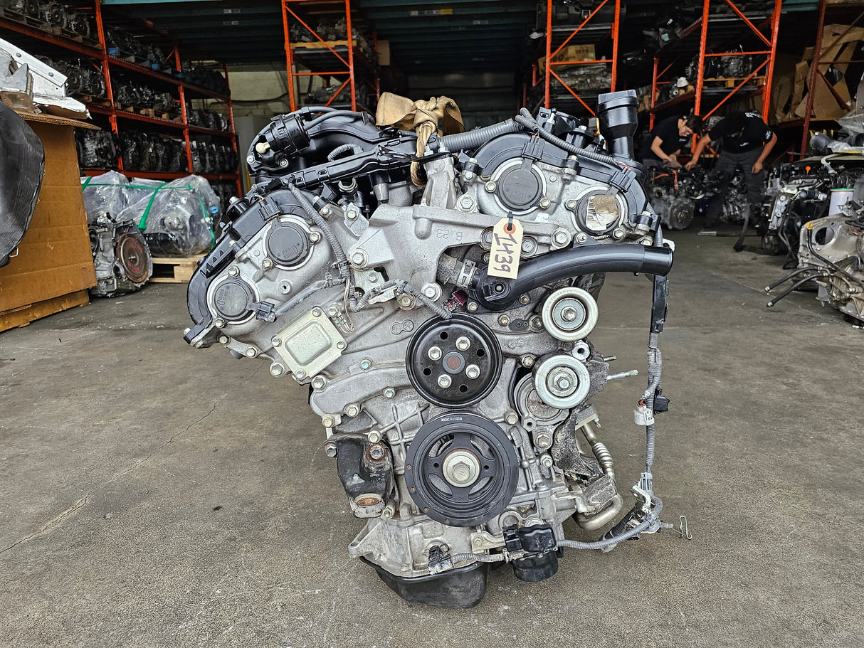 JDM Toyota Highlander 2017-2019 2GR-FKS Non-Hybrid 3.5L V6 Engine Only / Stock No:1439 - Toronto Auto Parts