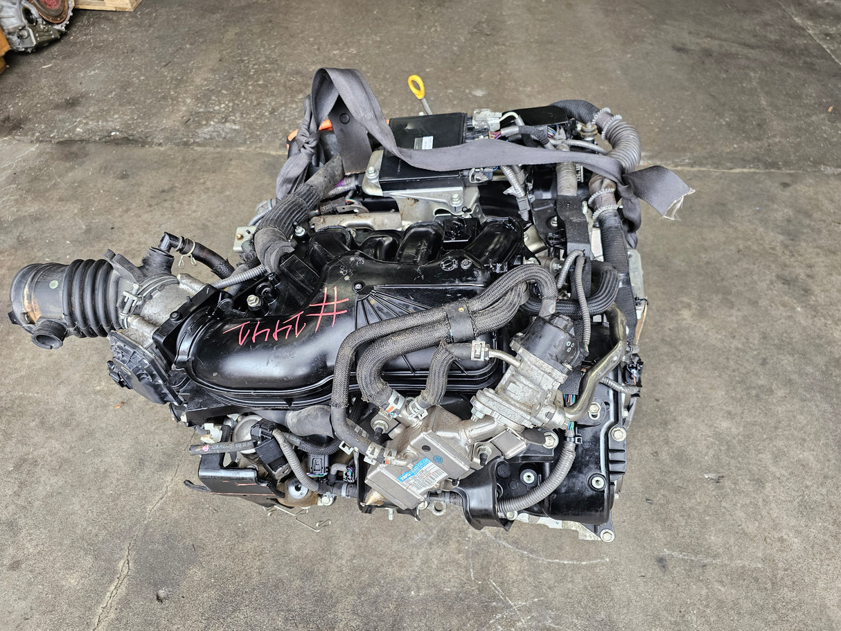 JDM Toyota Highlander 2017-2019 2GR-FXS 3.5L V6 Hybrid Engine Only / Stock No:1441 - Toronto Auto Parts
