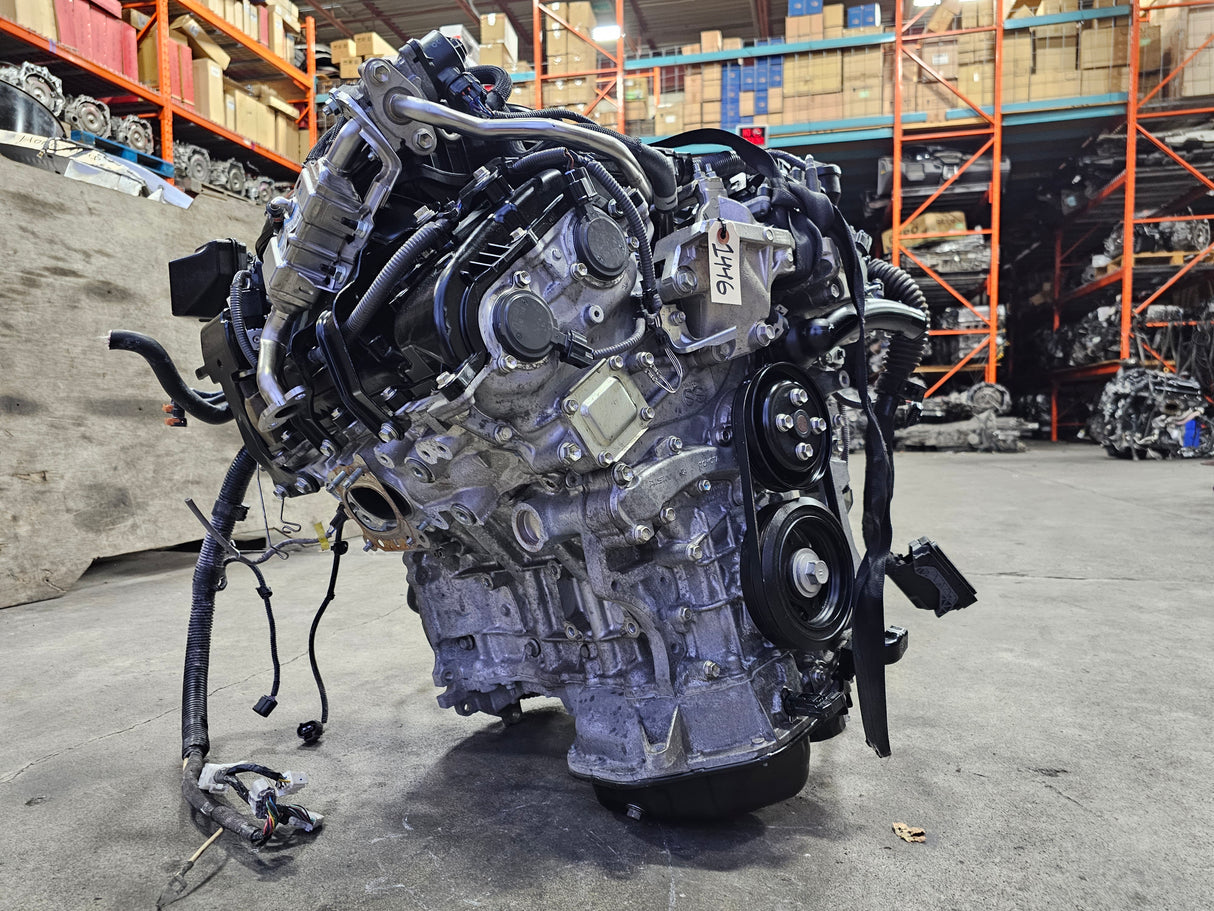 JDM Toyota Highlander 2017-2019 2GR-FXS 3.5L V6 Hybrid Engine Only / Stock No:1446 - Toronto Auto Parts