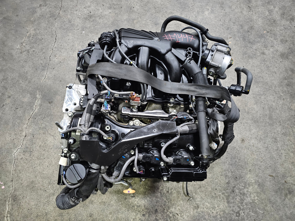 JDM Toyota Highlander 2017-2019 2GR-FKS Non-Hybrid 3.5L V6 Engine Only / Stock No:1447 - Toronto Auto Parts